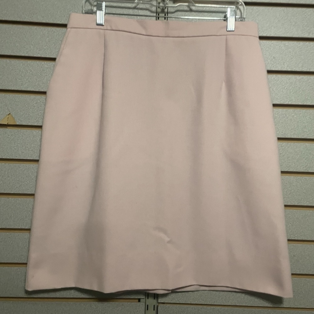 Vintage Koret Skirt Knee Length Skirt Women's Size 16 W Light Pink Pockets Lined